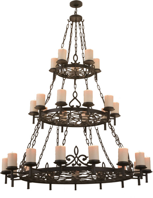 2nd Ave. 158764 Newcastle Traditional Oil Rubbed Bronze Lighting Chandelier