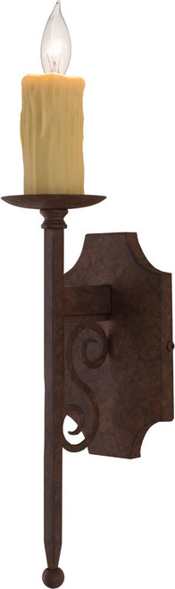 2nd Ave. 162458 Toscano Traditional Rusty Nail Sconce Lighting
