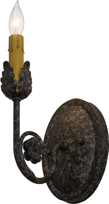 2nd Ave. 162595 Antonia Traditional Graphite Pewter Lighting Sconce