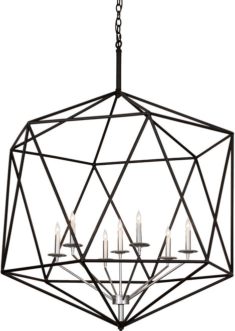 2nd Ave. 194724 Sacha Contemporary Oil Rubbed Bronze And Nickel Pendant Light