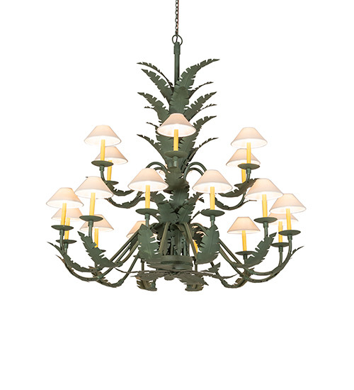 2nd Ave. Lighting 270057 Tiki Modern Avocado Peel Chandelier Light