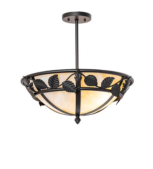 2nd Ave. Lighting 273907 Estelle Modern Wrought Iron Overhead Light Fixture