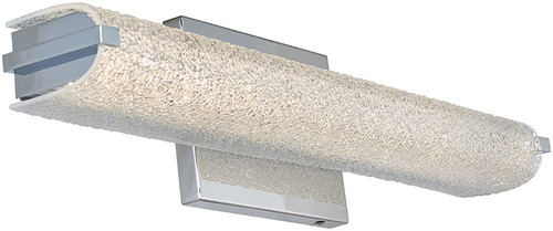 Abra 20042WV-CH Eco Contemporary Chrome LED 19" Bathroom Lighting