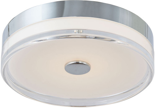 Abra 30040FM-CH-Iris Iris Modern Chrome LED 11.5" Overhead Light Fixture