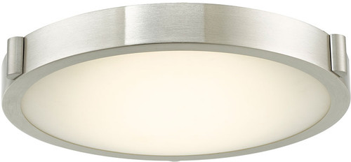 Abra 30066FM-BN Halo Modern Brushed Nickel LED 13" Overhead Lighting