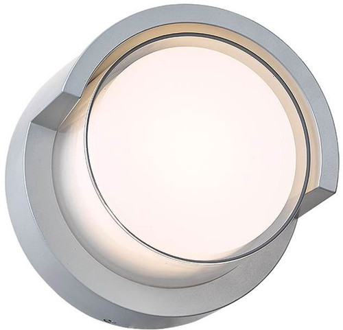 Abra 50021ODW-SL Geo Modern Silica LED Exterior Wall Lighting Fixture