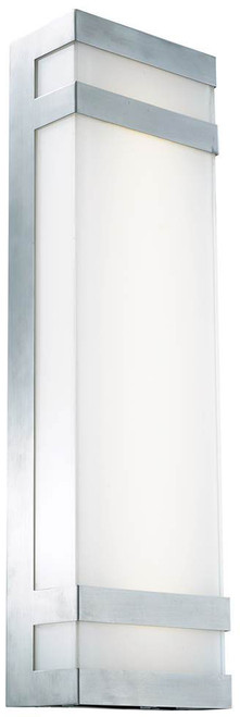 Abra 50019ODW-316STS Proton Contemporary Stainless Steel LED Outdoor Wall Mounted Lamp