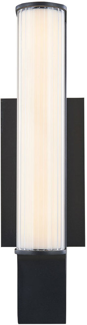 Abra 50103ODW-MB-Macie Macie Contemporary Matte Black LED Outdoor Wall Lighting Fixture