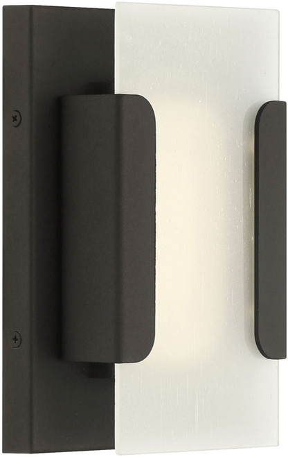 Access 20001LEDDMG-BRZ/SDG Hubert Contemporary Bronze LED Exterior 8" Wall Sconce