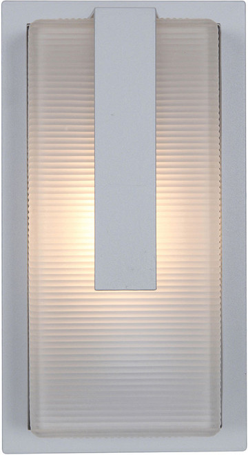 Access 20012MG-SAT-RFR Neptune Contemporary Satin Exterior Bulkhead Lamp Sconce