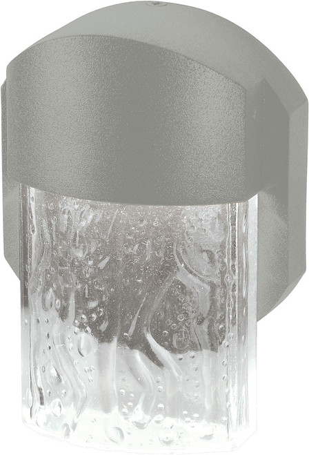 Access 20043S-LEDDMG-SAT-CLR Mist Modern Satin LED Exterior Small Lighting Sconce