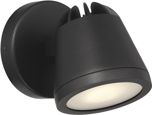 Access 20338LEDDMGLP-BL/FST WeeGo Dual Mount Modern Black Exterior Wall Lighting