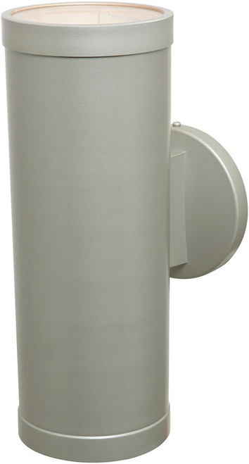 Access 20364-SAT-CLR Poseidon Modern Satin Outdoor 12" Wall Lighting Fixture