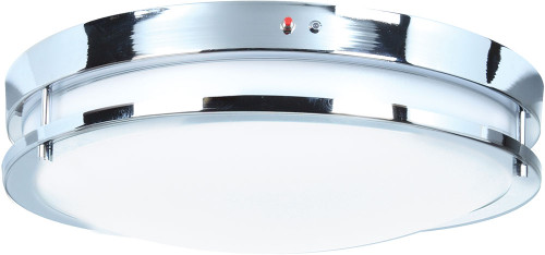Access 20465LEDEM-CH-ACR Solero Modern Chrome LED 14" Flush Lightingg