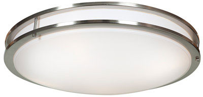 Access 20467LEDD-BS/ACR Solero Brushed Steel LED Ceiling Lighting
