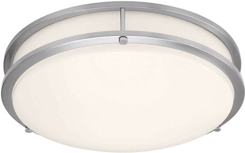 Access 20501LEDDCS-BS/ACR Solero II Brushed Steel LED Flush Mount Light Fixture
