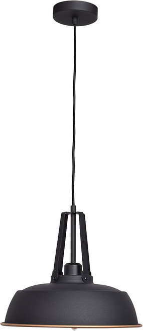 Access 23777-MBL-MGL Nostalgia Contemporary Matte Black Lighting Pendant