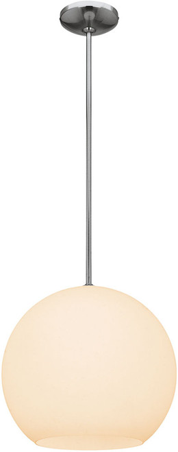 Access 23952-BS-OPL Nitrogen Contemporary Brushed Steel Lighting Pendant
