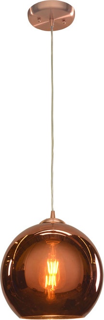 Access 28101LEDDLP-BCP/CP Glow Contemporary Brushed Copper LED Mini Pendant Lighting