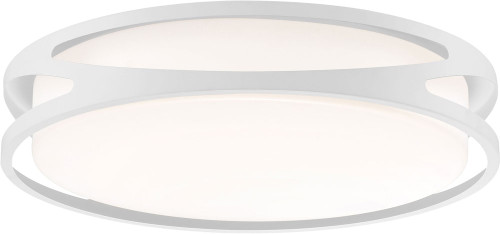 Access 49992LEDD-WH/ACR Lucia Contemporary White LED Flush Mount Light Fixture