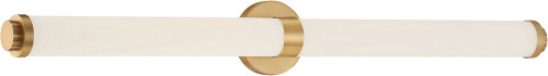 Access 62532LEDD-BG/OPL Aqua Contemporary Brushed Gold LED 37" Bath Lighting Sconce