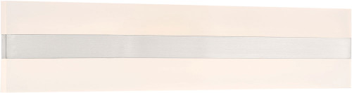 Access 62592LEDD-BS/ACR Netherton Contemporary Brushed Steel LED 24" Bathroom Lighting Fixture