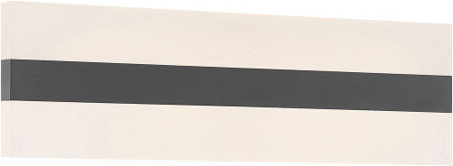 Access 62592LEDD-MBL/ACR Netherton Contemporary Matte Black LED 24" Vanity Lighting