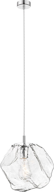 Access 63126LEDDLP-MSS-CLR Boulder Contemporary Chrome LED Mini Hanging Light Fixture