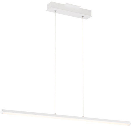 Access 63963LEDD-MWH/ACR Float Contemporary Matte White LED Kitchen Island Light