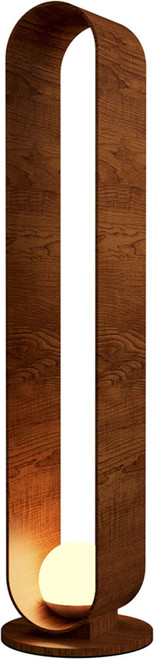 Accord Lighting 3043.06 Sfera Contemporary Imbuia LED Light Floor Lamp