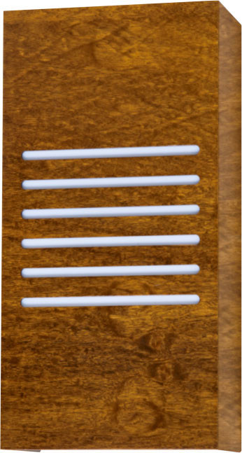 Accord Lighting 459LED Clean Imbuia LED Wall Light Sconce