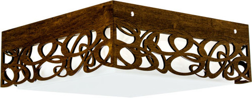 Accord Lighting 5000LED Patterns Imbuia LED 18" Ceiling Light Fixture