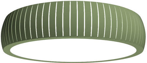 Accord Lighting 5041LED Barrel Modern LED 31" Overhead Lighting Fixture
