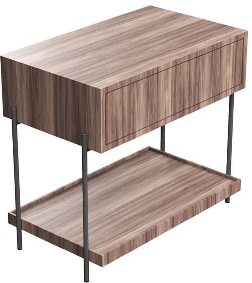 Accord Lighting F1027 Clean Contemporary Bedside Table