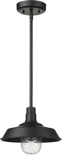 Acclaim Lighting 1736BK Burry Matte Black Exterior Mini Pendant Lighting