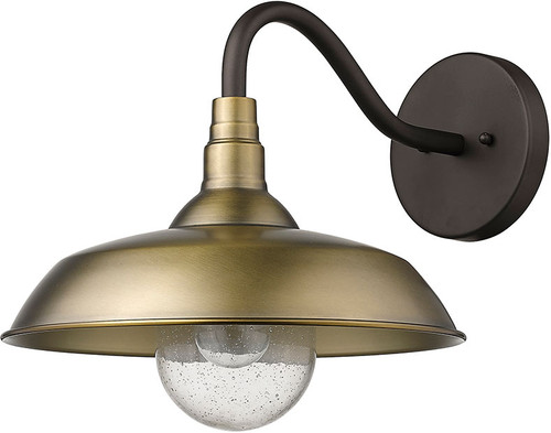 Acclaim Lighting 1742ATB Burry Antique Brass Outdoor Wall Lighting Sconce