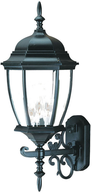 Acclaim Lighting 5013BK Wexford Traditional Matte Black Outdoor Wall Light Fixture