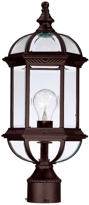 Acclaim Lighting 5277BW Dover Traditional Burled Walnut Exterior Lamp Post Light