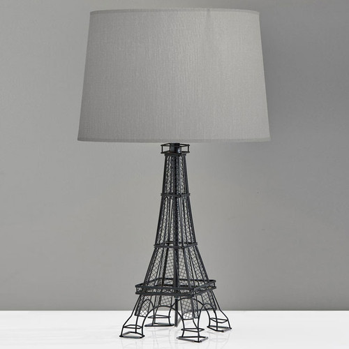 Adesso SL5001-03 Eiffel Modern Black Table Light