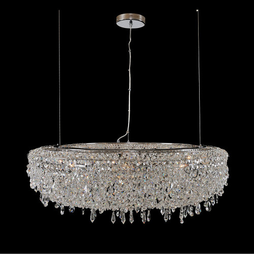 Allegri 029053-010-FR001 Voltare Crystal Chrome 42" Hanging Light Fixture