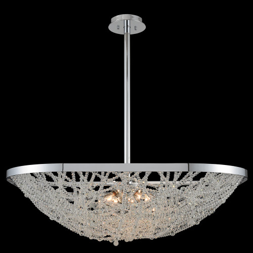 Allegri 032452-010-FR001 Lana Chrome 32" Hanging Pendant Lighting