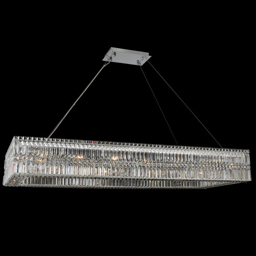 Allegri 035061-010-FR001 Rettangolo Chrome 60" Island Lighting
