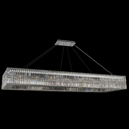 Allegri 035062-010-FR001 Rettangolo Chrome 72" Kitchen Island Lighting