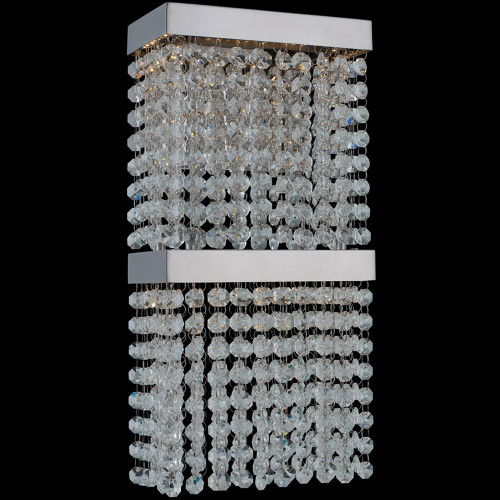 Allegri 036221-010-FR001 Cortina Contemporary Chrome LED Wall Lamp