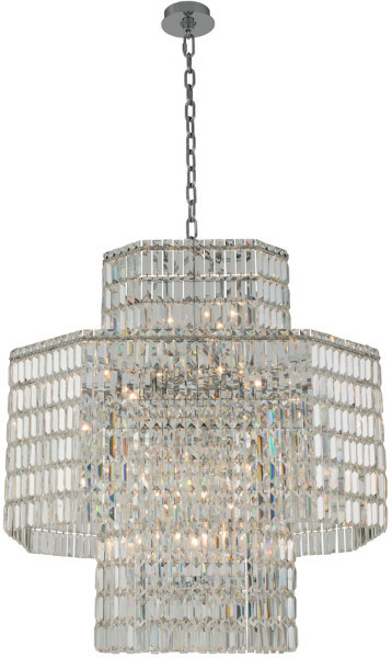 Allegri 036557-010-FR001 Livelli Polished Chrome Hanging Pendant Light