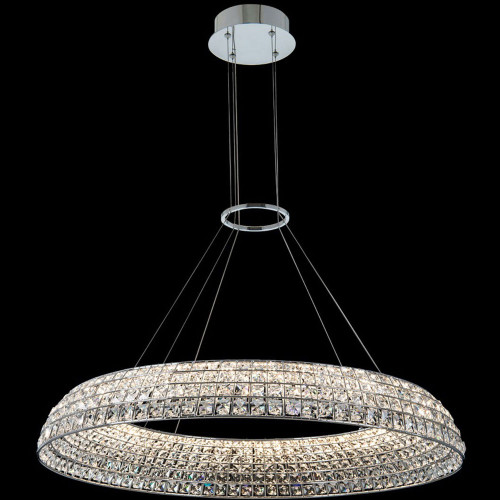 Allegri 037557-010-FR001 Nuvole Chrome LED 36" Pendant Lighting Fixture