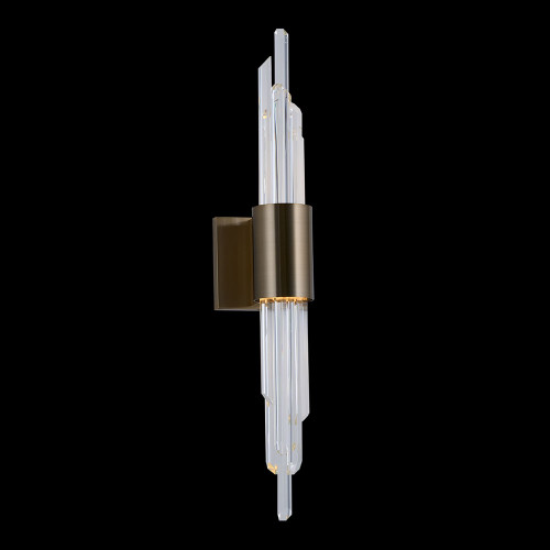 Allegri 037922-038-FR001 Lucca Brushed Champagne Gold LED Lighting Sconce