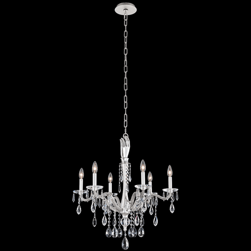 Allegri 039071-061-FR001 Venere Crystal Pewter Chandelier Lighting