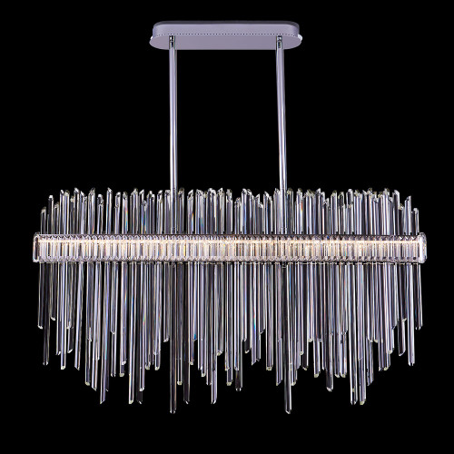 Allegri 040261-010-FR001 Piovere Chrome LED Island Light Fixture