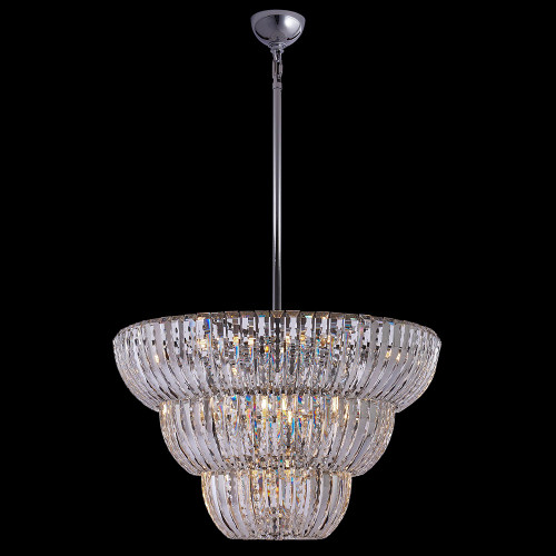 Allegri 040852-010-FR001 Fontana Chrome 30" Drop Ceiling Lighting